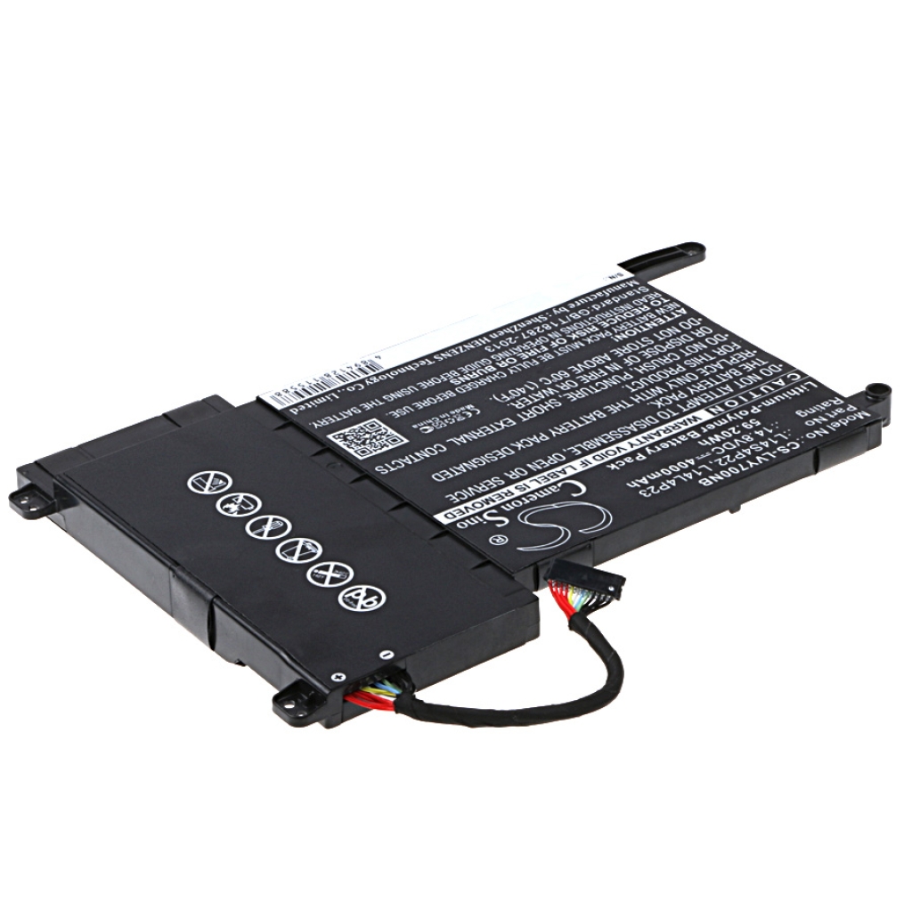 Notebook batterij Lenovo CS-LVY700NB