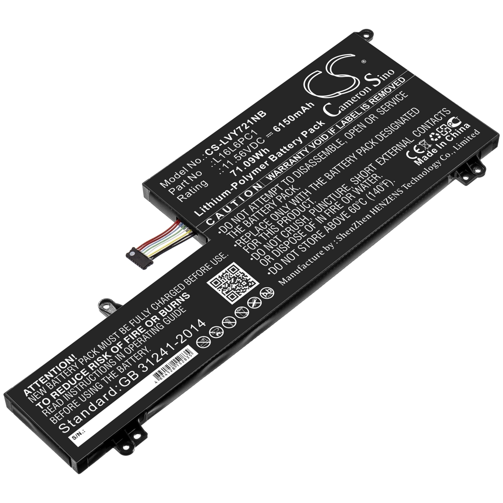 Notebook batterij Lenovo CS-LVY721NB