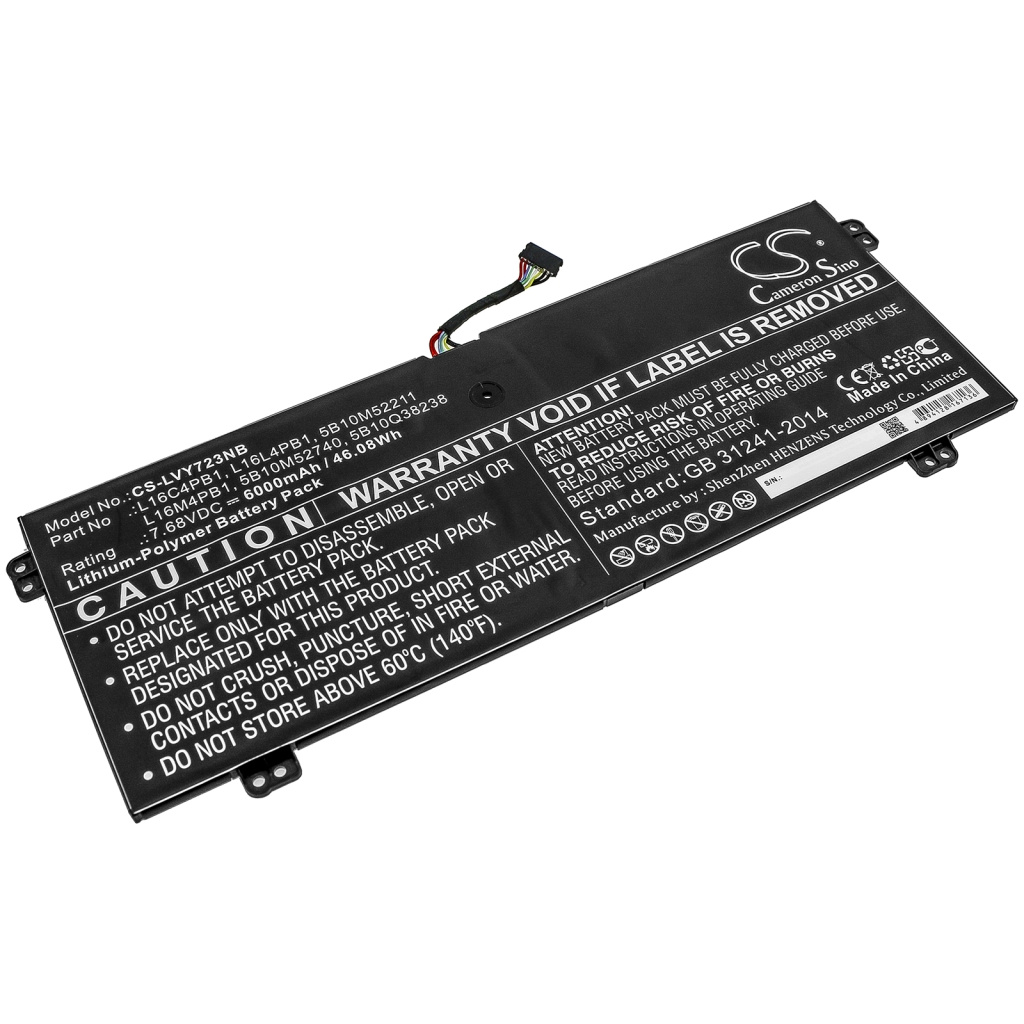 Notebook batterij Lenovo CS-LVY723NB