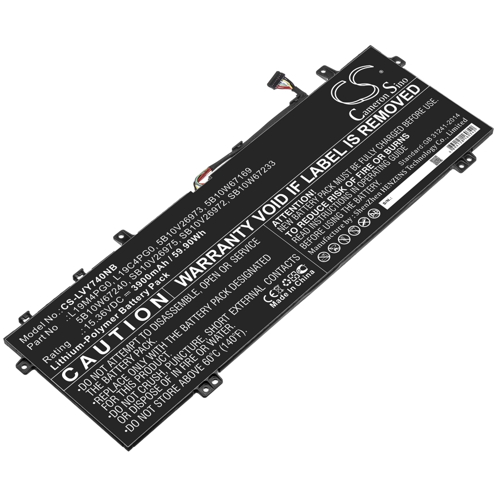 Notebook batterij Lenovo CS-LVY740NB