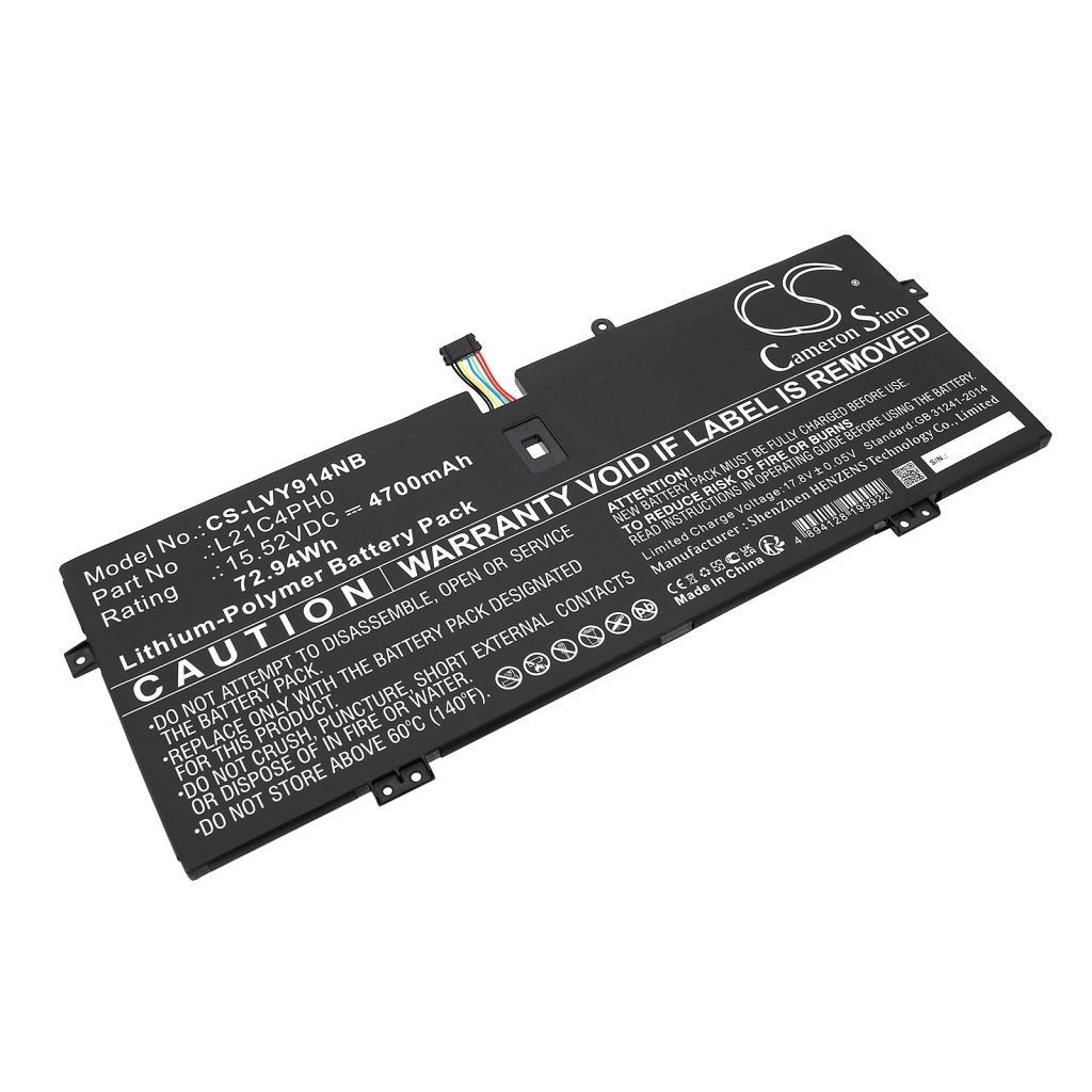 Notebook batterij Lenovo CS-LVY914NB