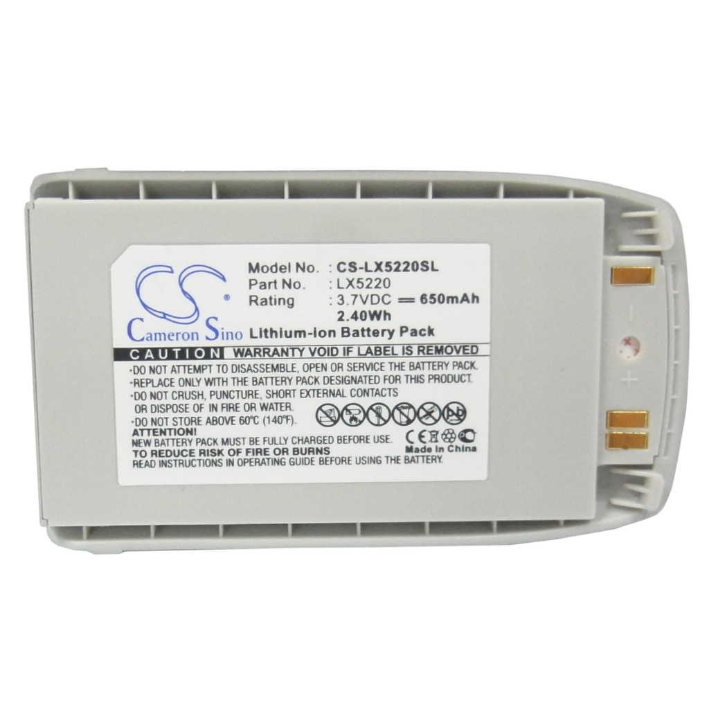 Batterij voor mobiele telefoon LG CS-LX5220SL