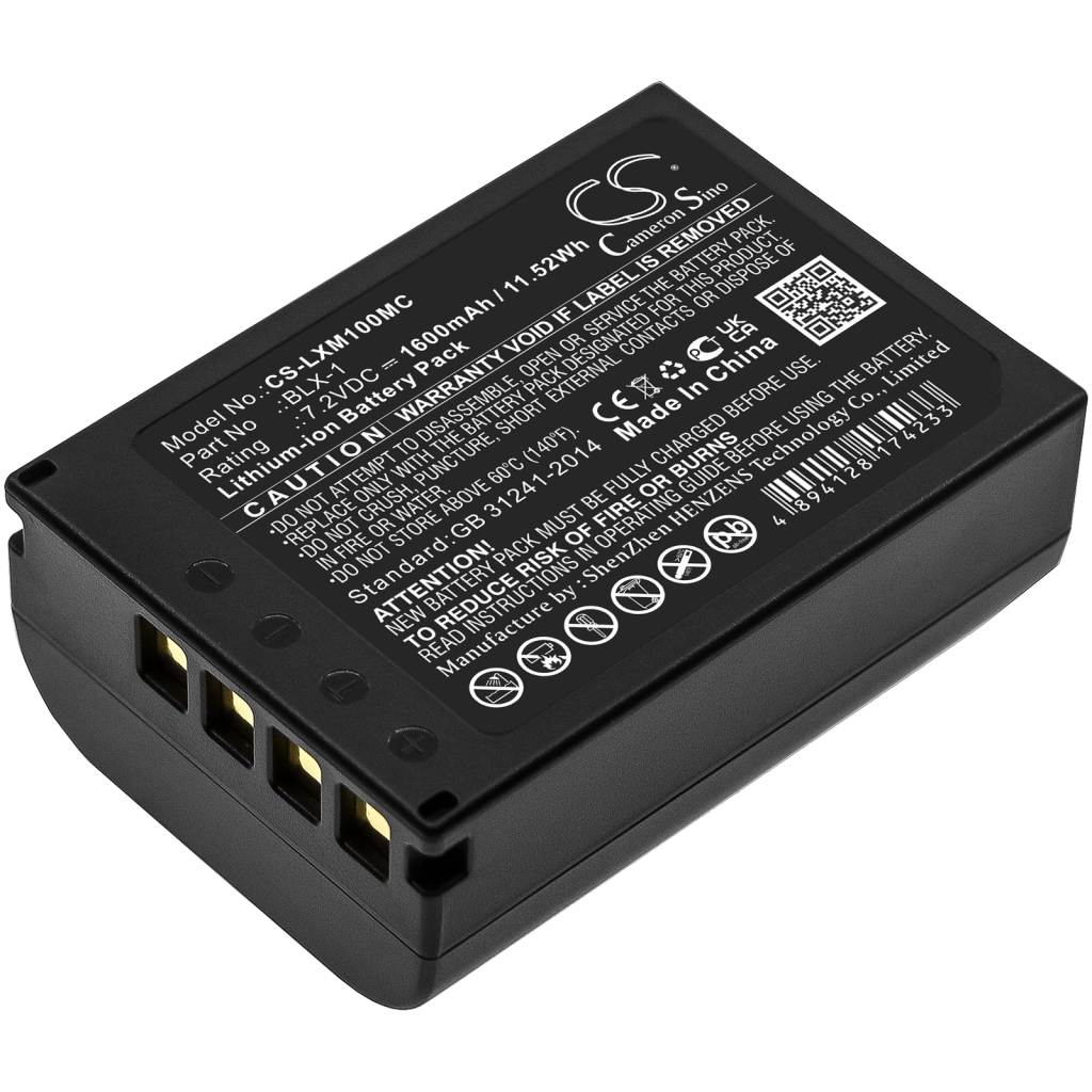 Batterijen Batterij voor camera CS-LXM100MC