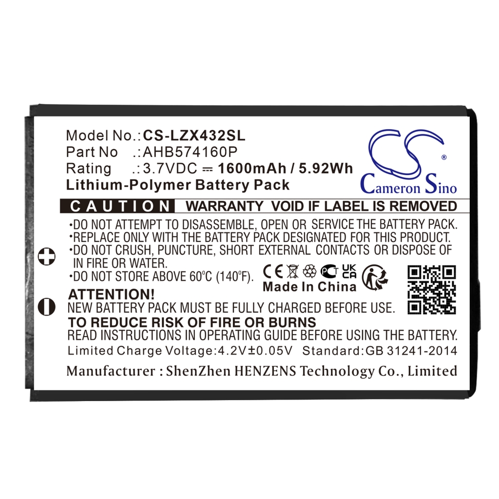 Batterij voor apparatuur Launch CS-LZX432SL