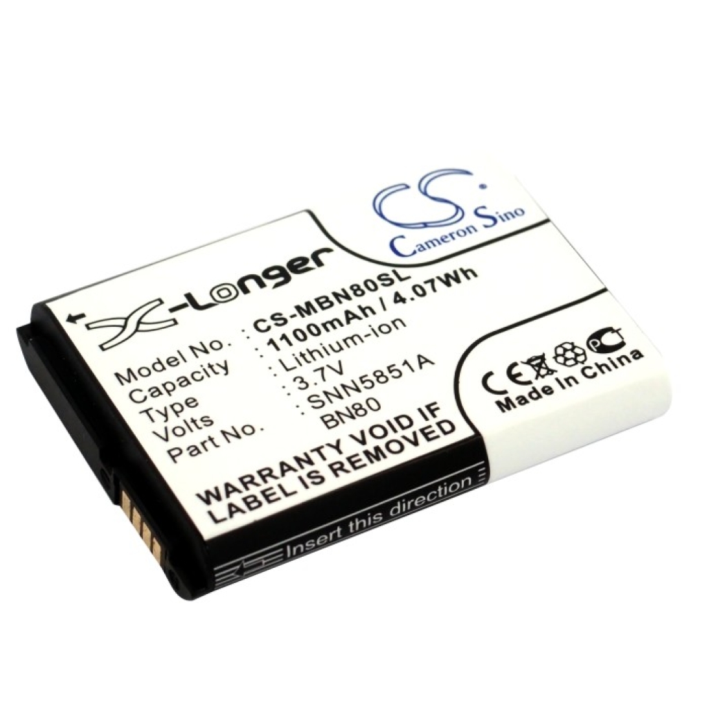 Batterij voor mobiele telefoon Motorola CS-MBN80SL