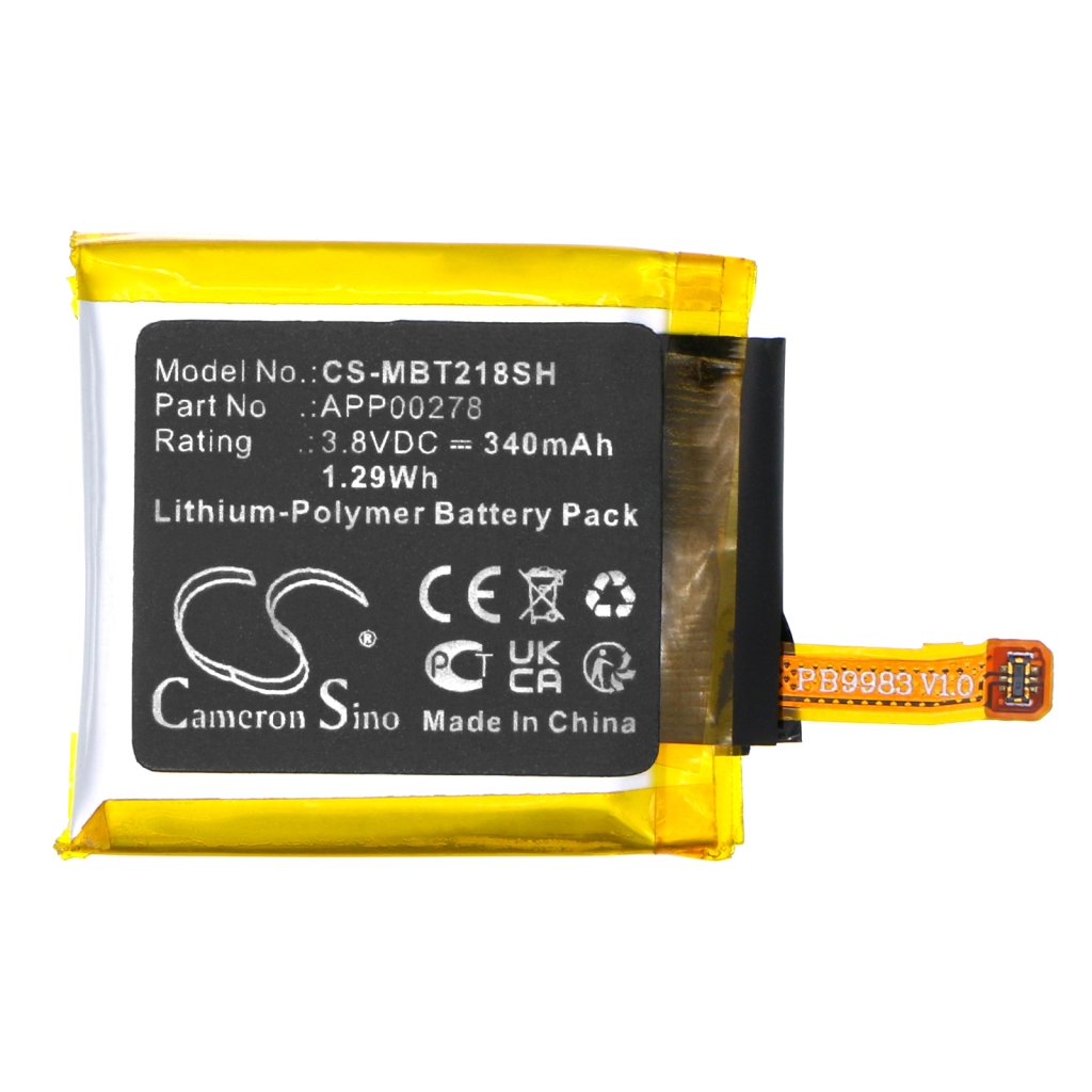 Batterijen Smartwatch batterij CS-MBT218SH