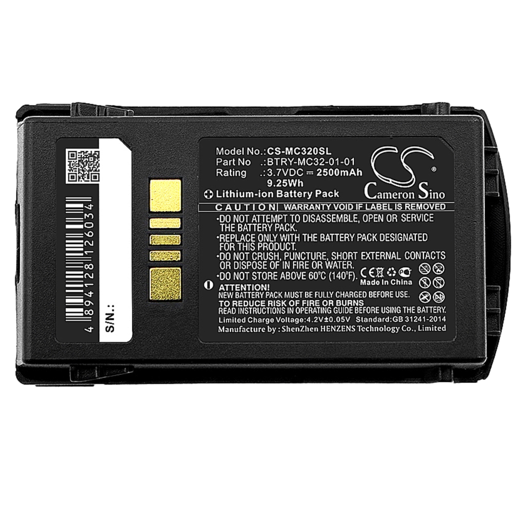 Batterij barcode, scanner Motorola CS-MC320SL