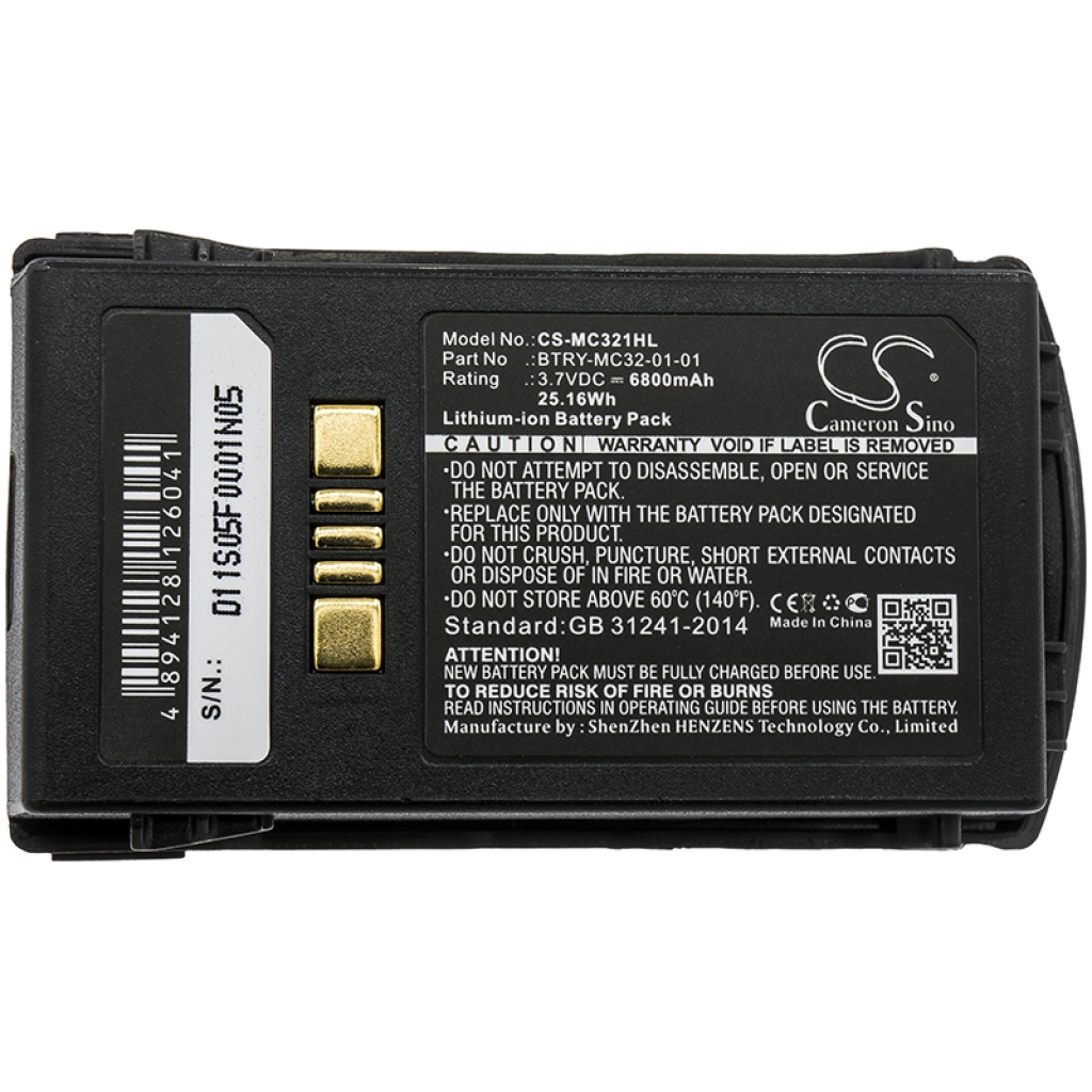 Batterijen Vervangt BTRY-MC32-01-01