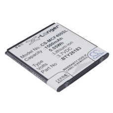 Compatibele batterijvervanging voor Mobistel BTY26183,BTY26183MOBISTEL/STD