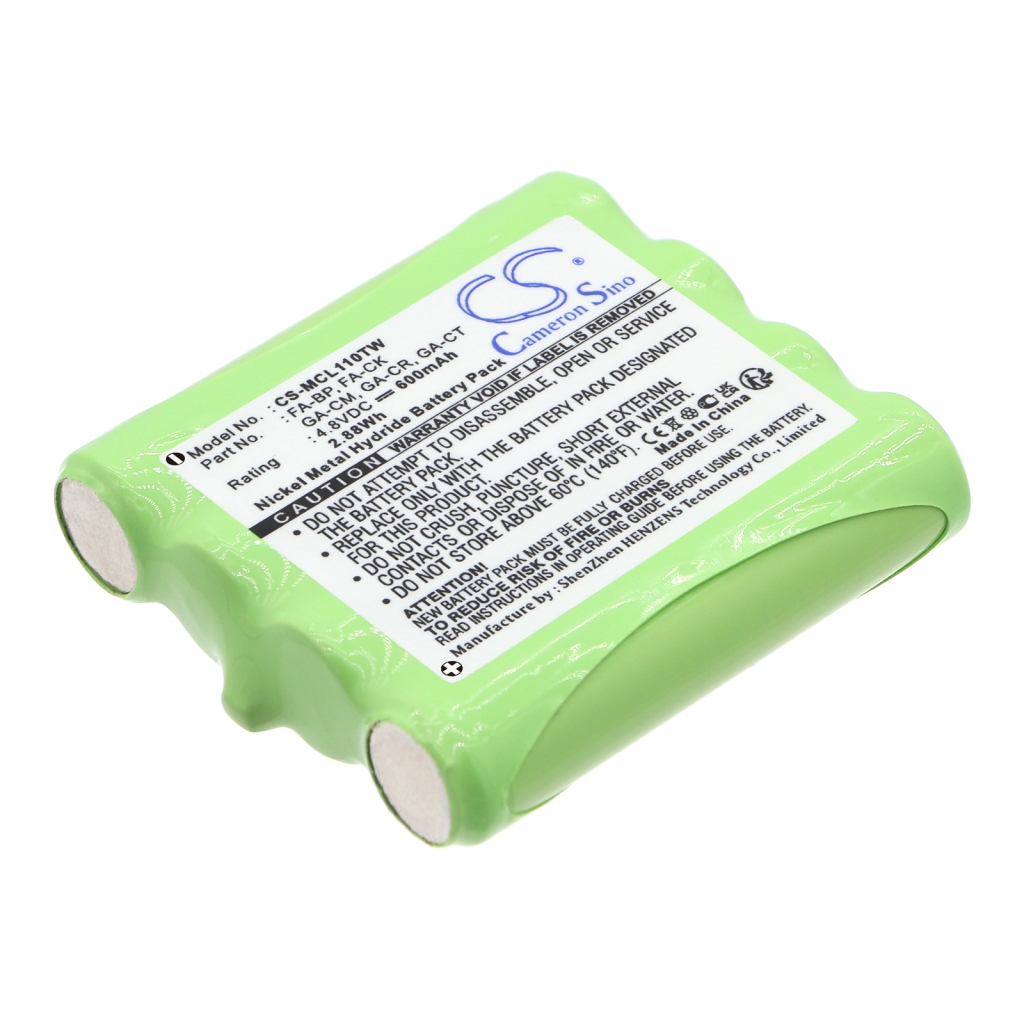 Batterij voor tweerichtingsradio microTALK 115 (CS-MCL110TW)