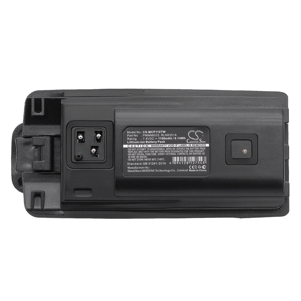 Batterij voor tweerichtingsradio Motorola CS-MCP110TW