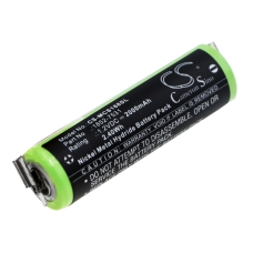 Compatibele batterijvervanging voor Moser 1590-7291,1852-7531,KR-800 AAE