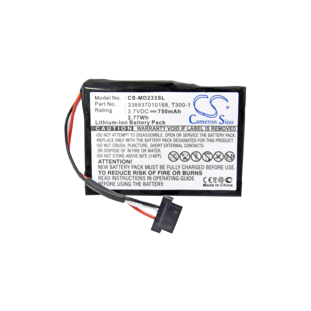 GPS, Navigator Batterij Medion MD96050