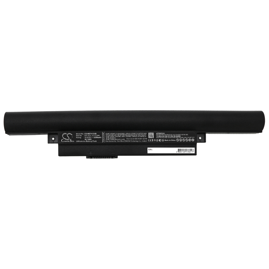 Notebook batterij Medion Akoya E7415T