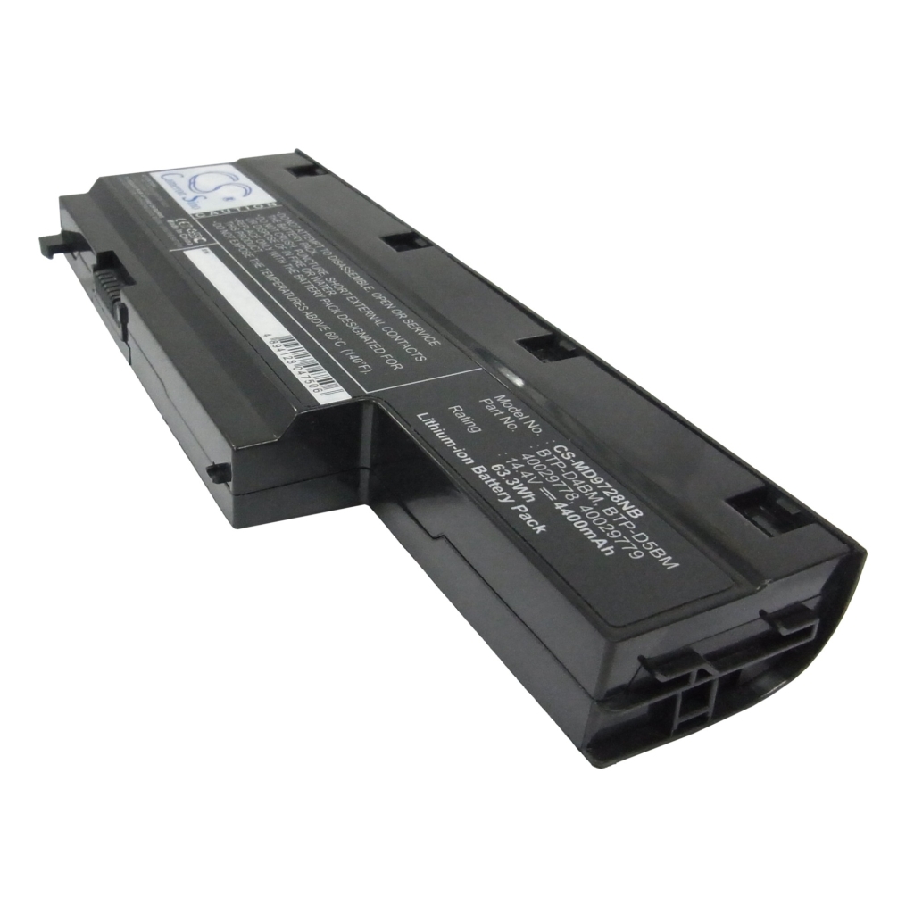 Notebook batterij Medion MD98360 (CS-MD9728NB)