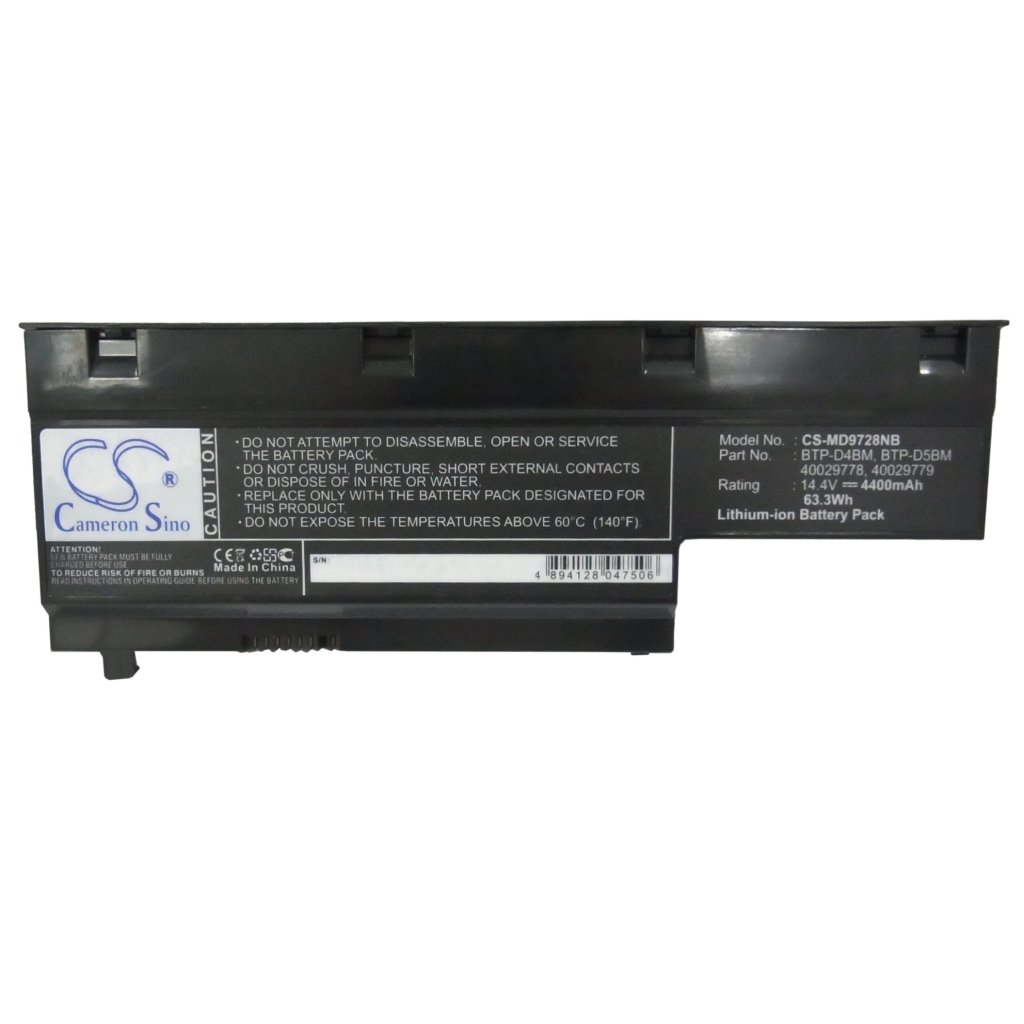 Notebook batterij Medion MD97288