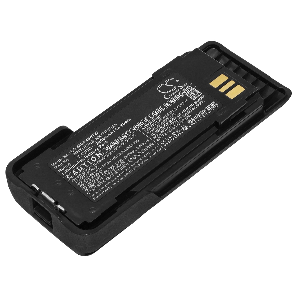 Batterij voor tweerichtingsradio Motorola XIR P8668EX