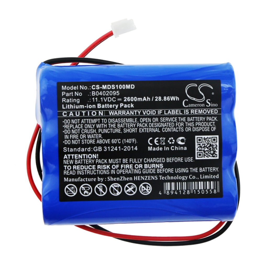 Batterijen Medische Batterij CS-MDS100MD