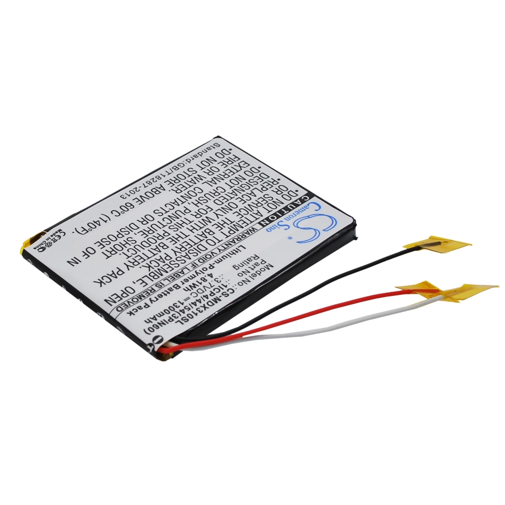 GPS, Navigator Batterij Modecom CS-MDX310SL