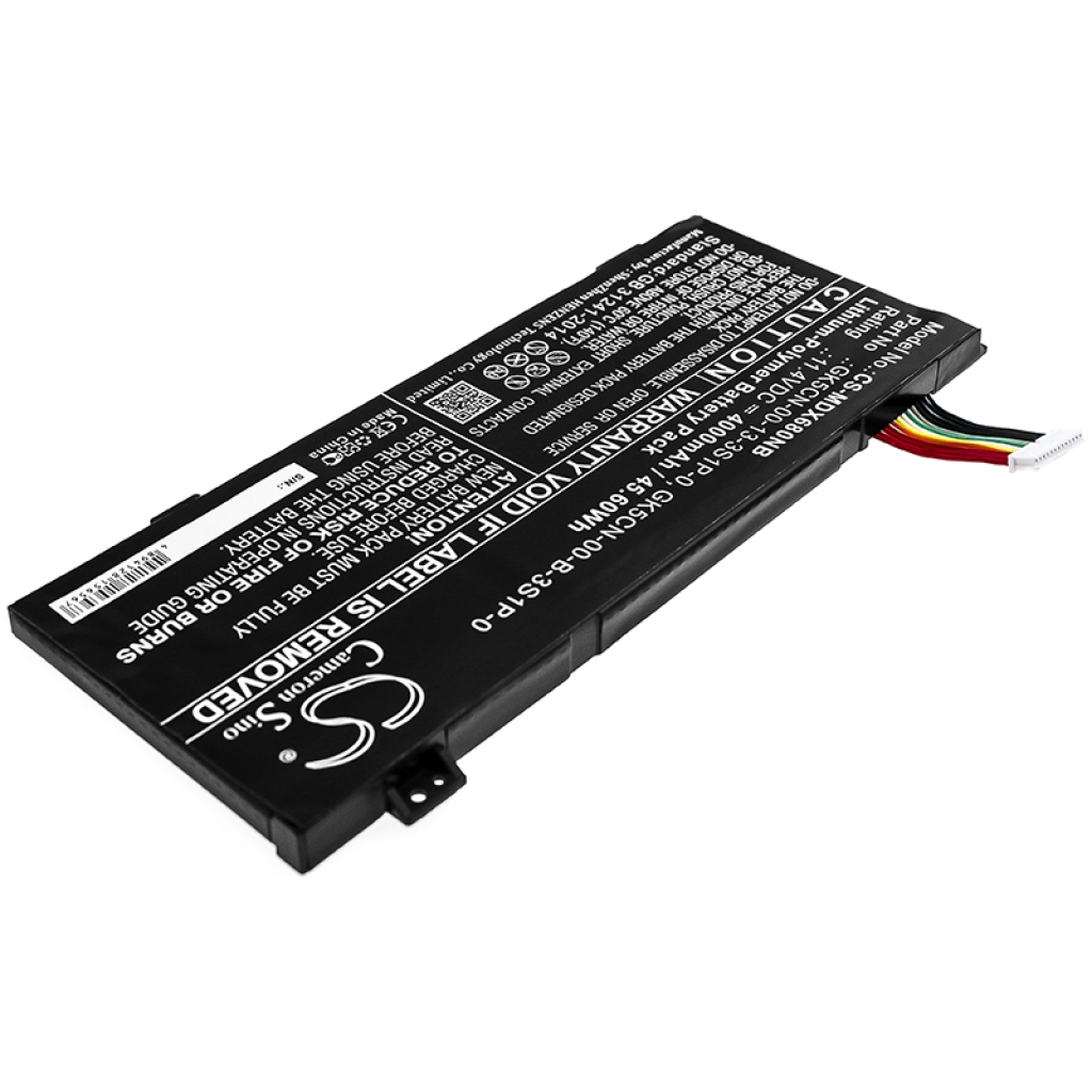 Notebook batterij Medion MD61635 (CS-MDX680NB)