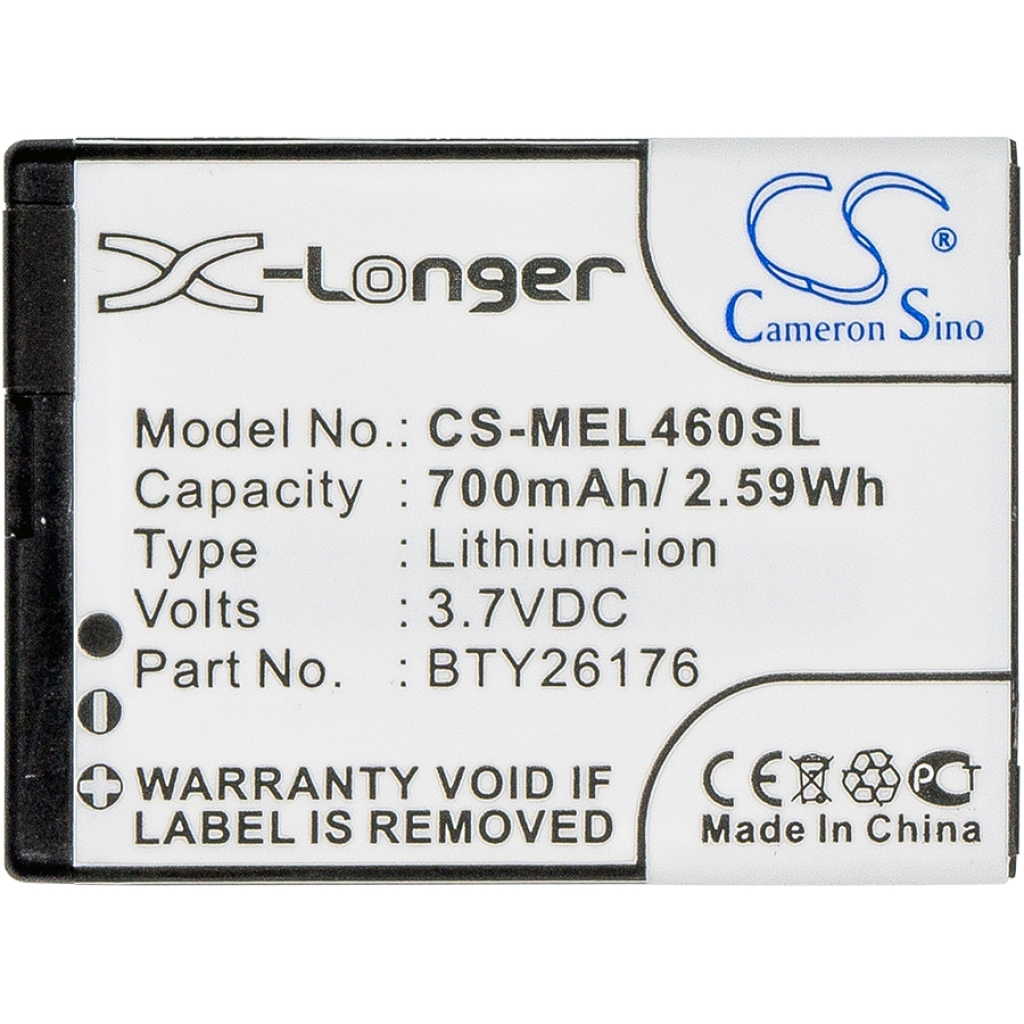 Batterij voor mobiele telefoon Mobistel CS-MEL460SL