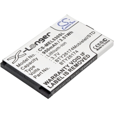 Compatibele batterijvervanging voor Mobistel BTY26174,BTY26174MOBISTEL/STD