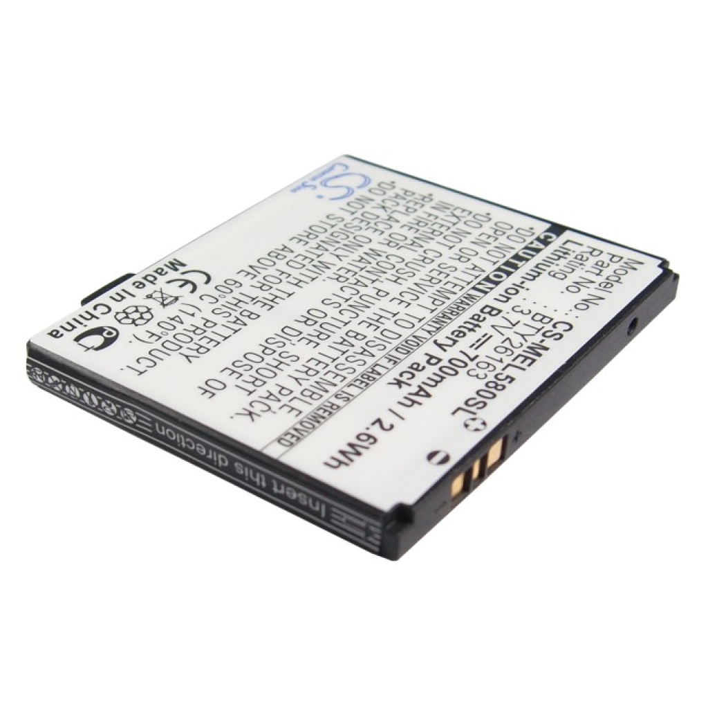 Batterij voor mobiele telefoon Mobistel CS-MEL580SL