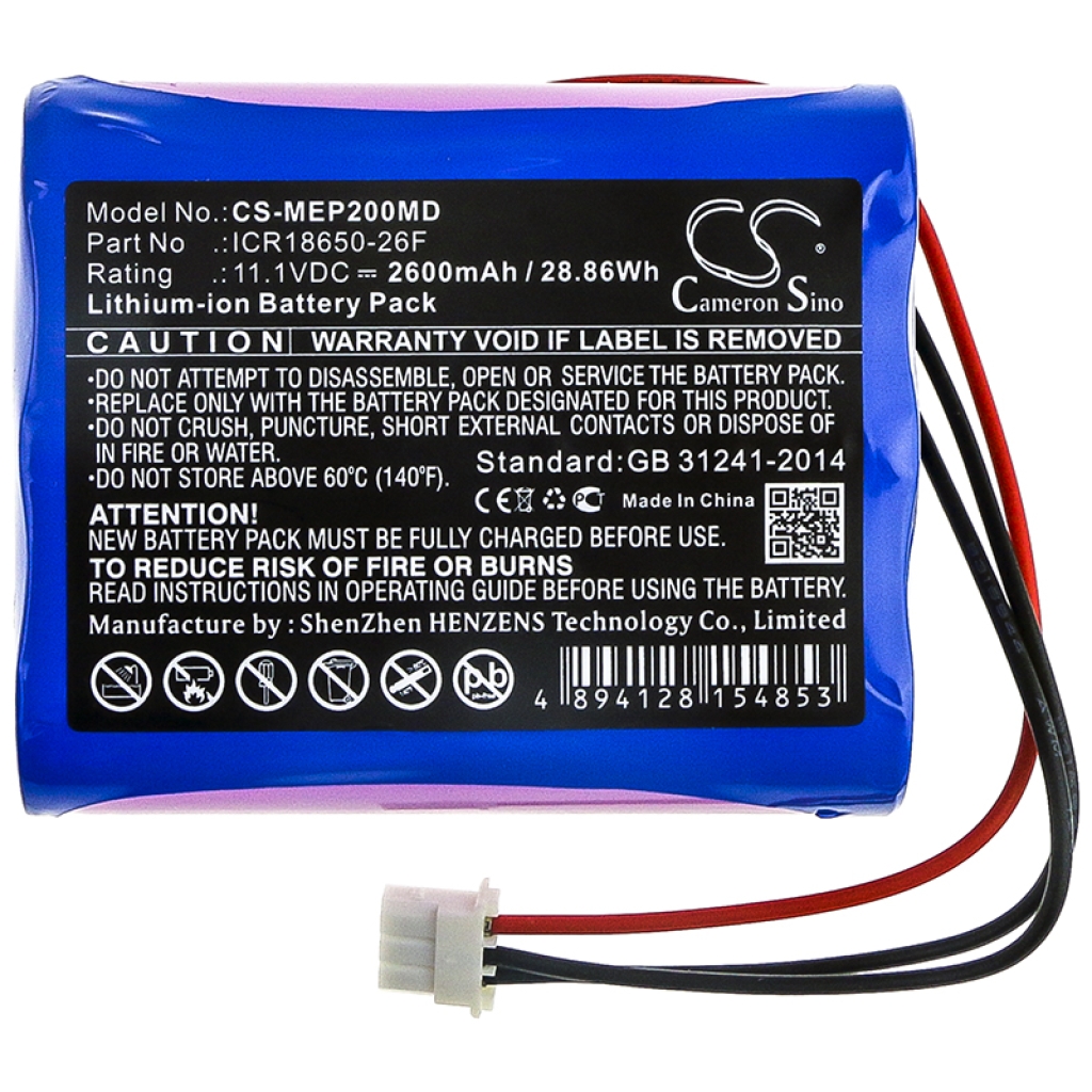 Notebook batterij Asus CS-MEP200MD