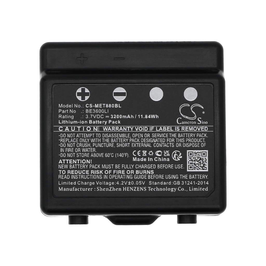 Batterijen Batterij industrieel CS-MET880BL