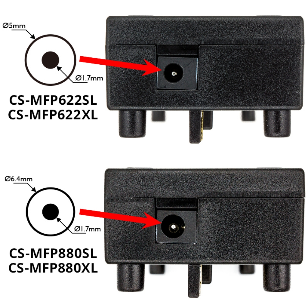 Batterij voor draadloze headset Mackie CS-MFP622SL