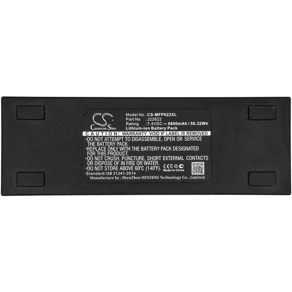 Batterij voor draadloze headset Mackie CS-MFP622XL