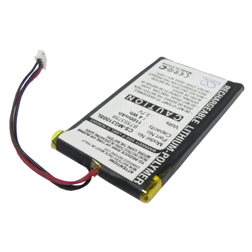 GPS, Navigator Batterij Typhoon CS-MG3100SL