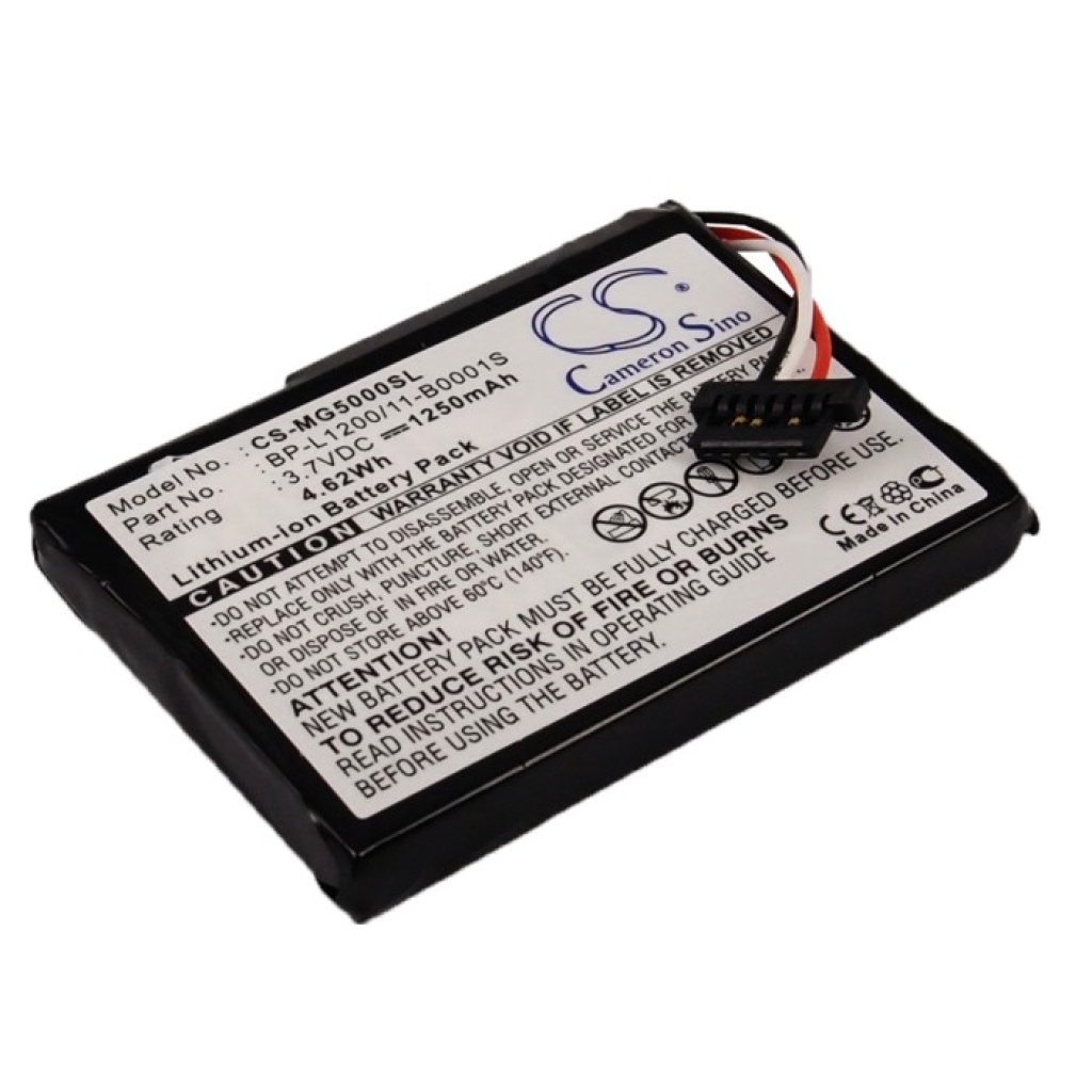 GPS, Navigator Batterij Typhoon CS-MG5000SL