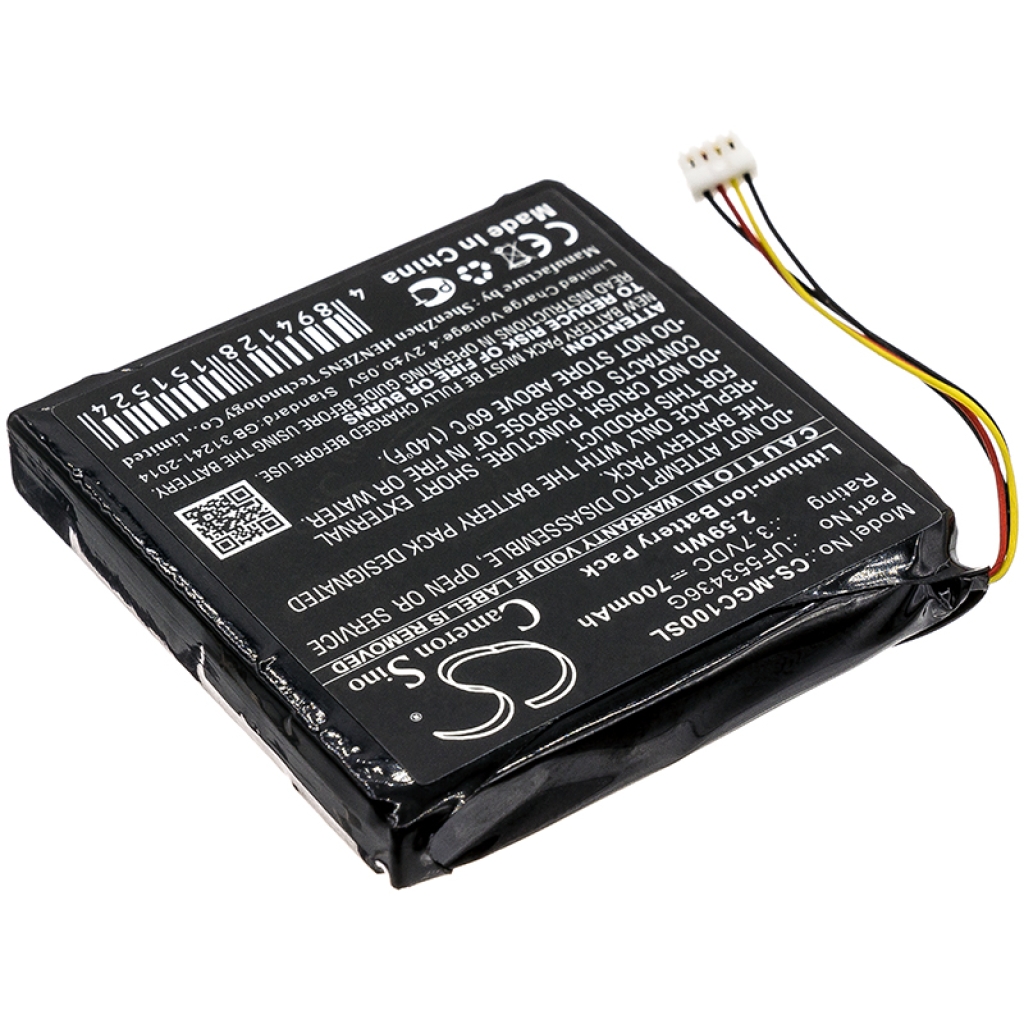 Batterijen Vervangt UF553436G