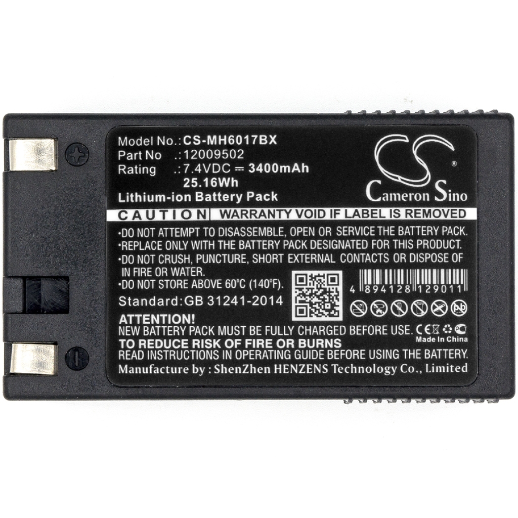 Printerbatterij Pathfinder CS-MH6017BX