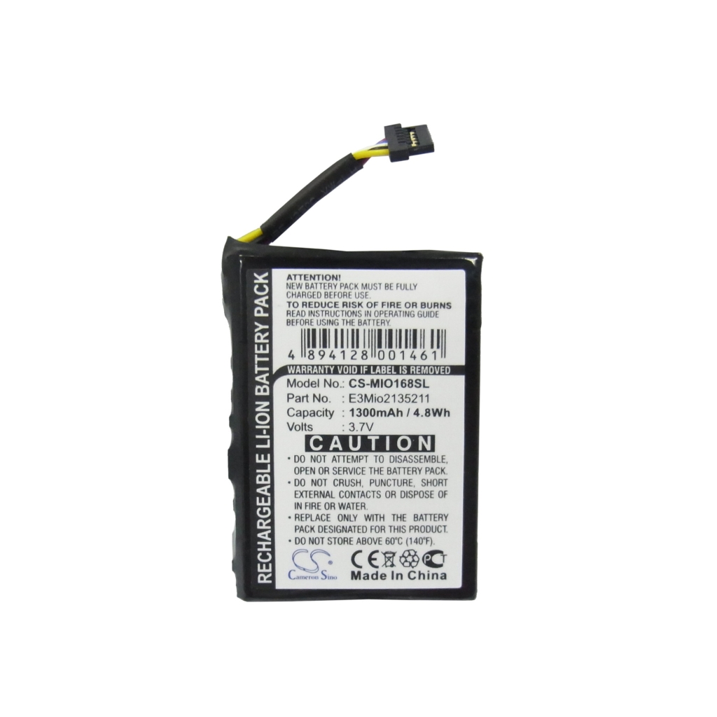 Tablet batterijen Navman PiN Pocket (CS-MIO168SL)