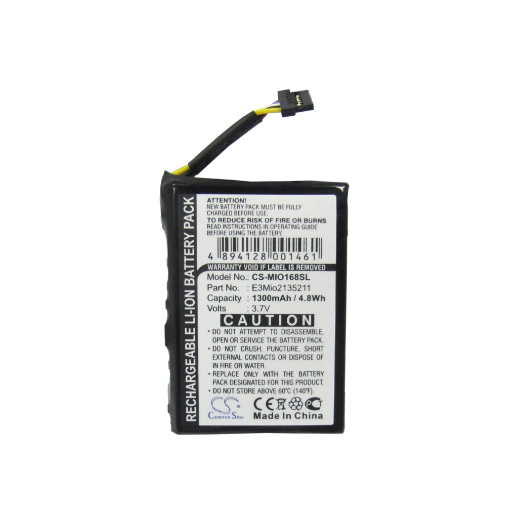 Tablet batterijen Navman CS-MIO168SL