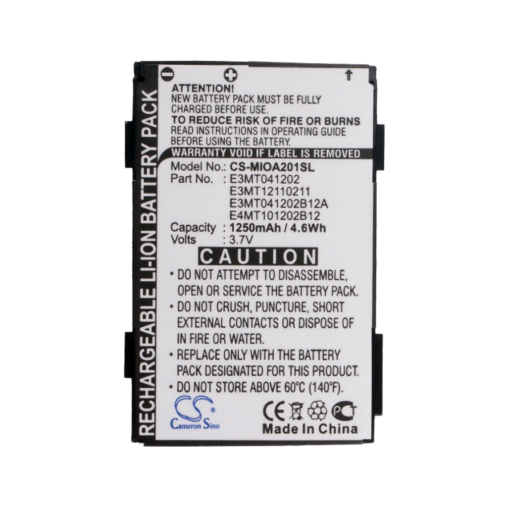 Batterijen Vervangt E3MT041202B12A