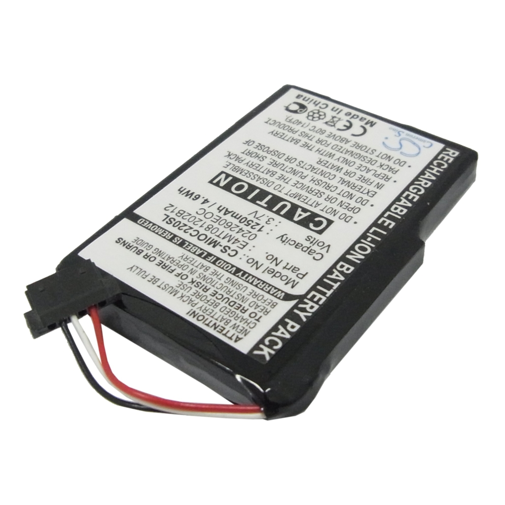 GPS, Navigator Batterij CLARION CS-MIOC220SL