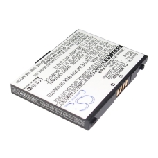 Compatibele batterijvervanging voor Mitac 338937010153,E4MT261K1002