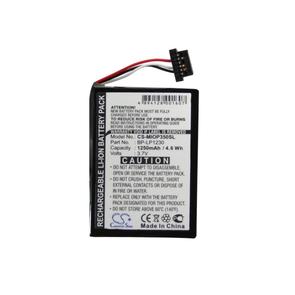 GPS, Navigator Batterij Medion MD95242