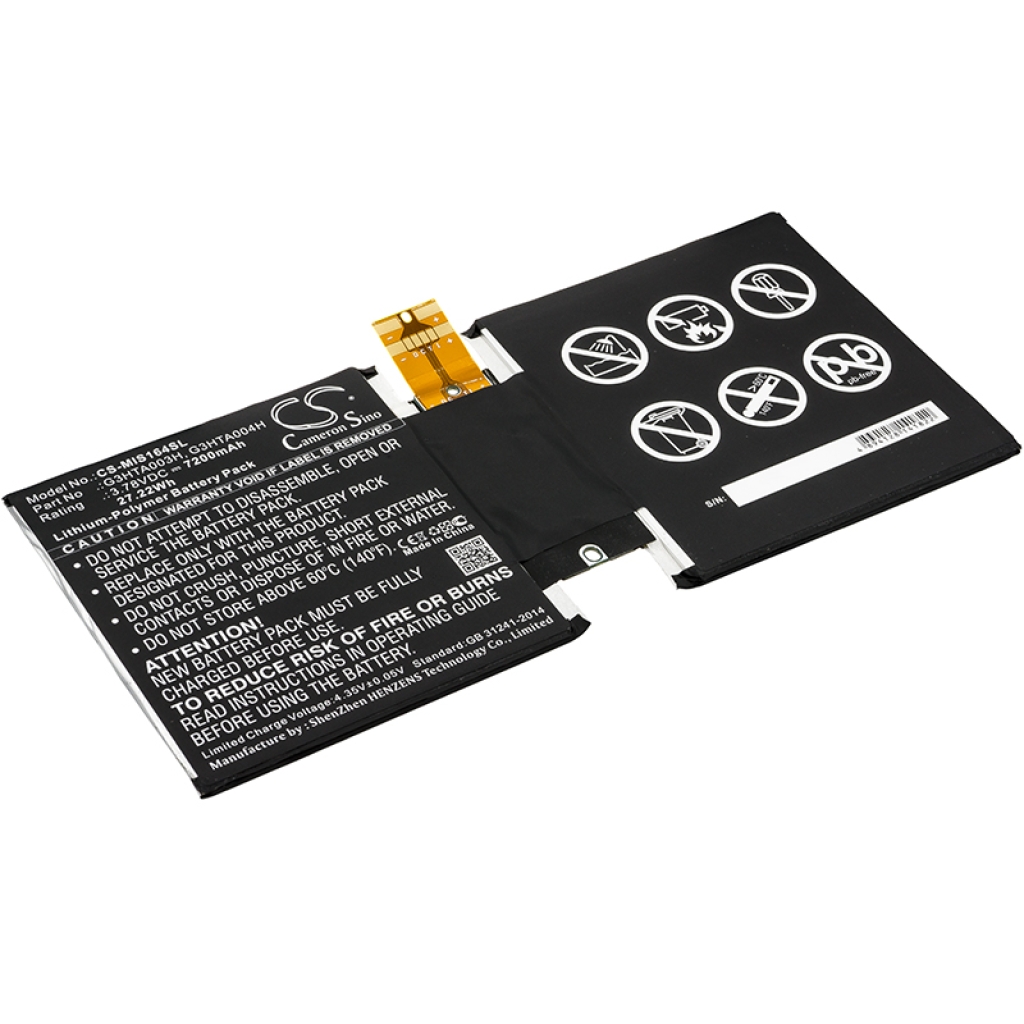 Tablet batterijen Microsoft CS-MIS164SL