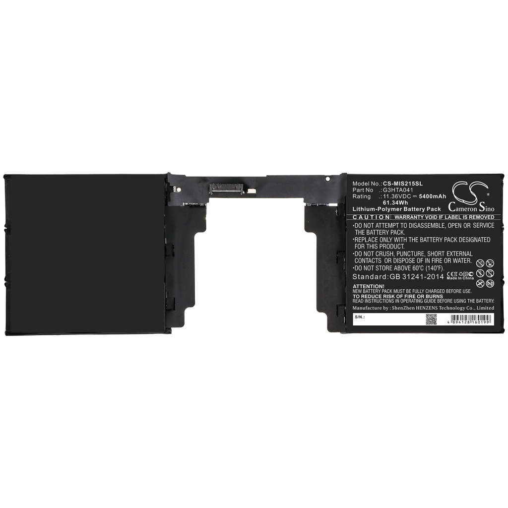 Tablet batterijen Microsoft CS-MIS215SL