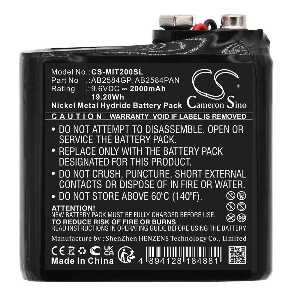 Smart Home Batterij Megger CS-MIT200SL