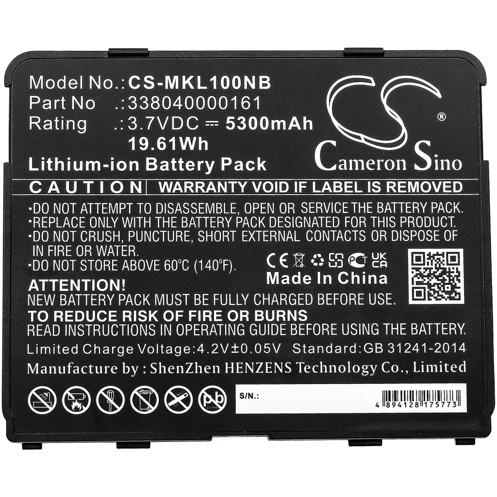 Tablet batterijen Matic MioWork L1000 (CS-MKL100NB)