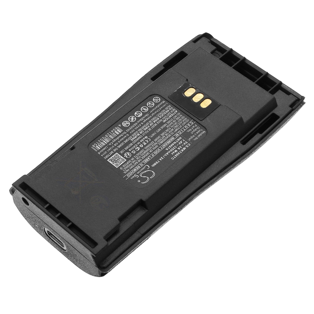 Batterij voor tweerichtingsradio Motorola CS-MKT498TC