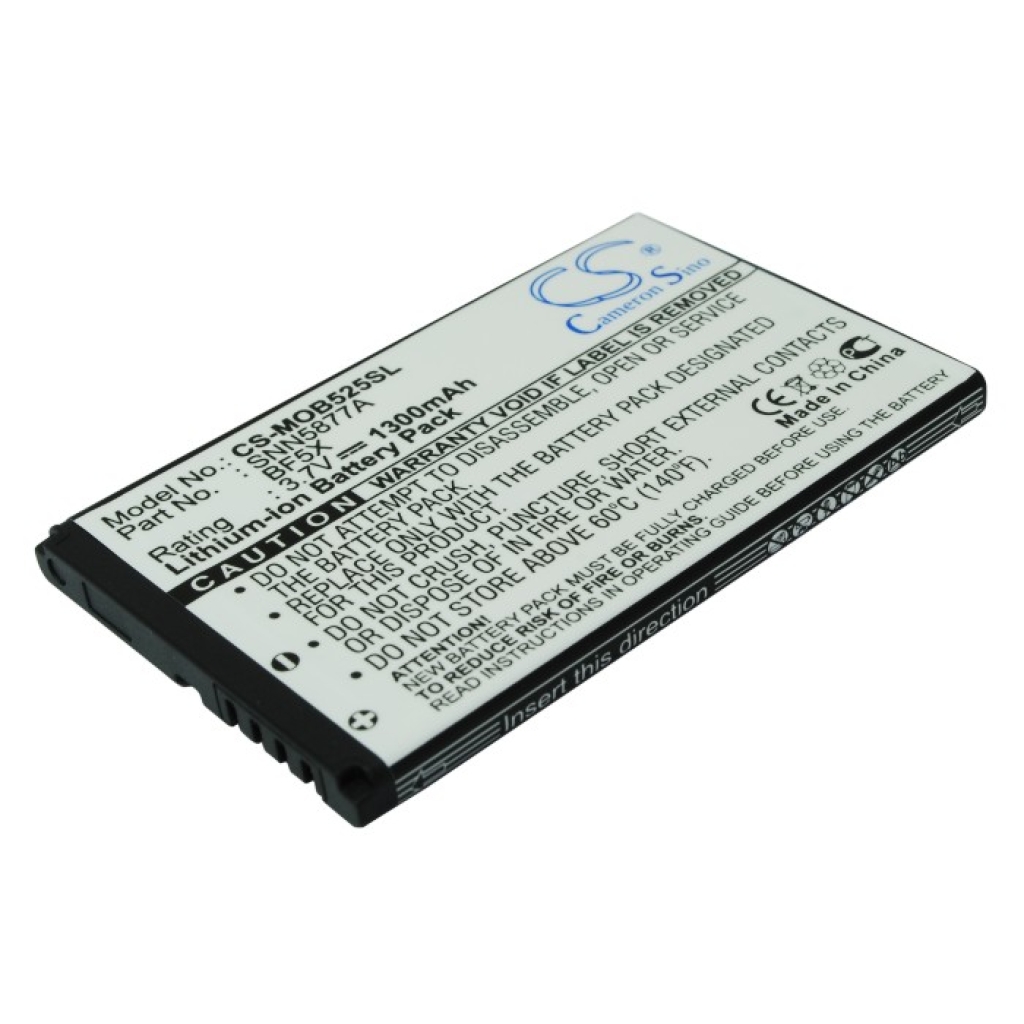 Batterij voor mobiele telefoon Motorola CS-MOB525SL