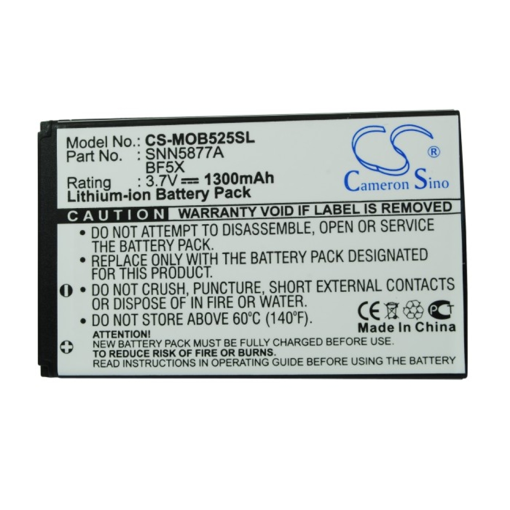 Batterij voor mobiele telefoon Motorola MB520