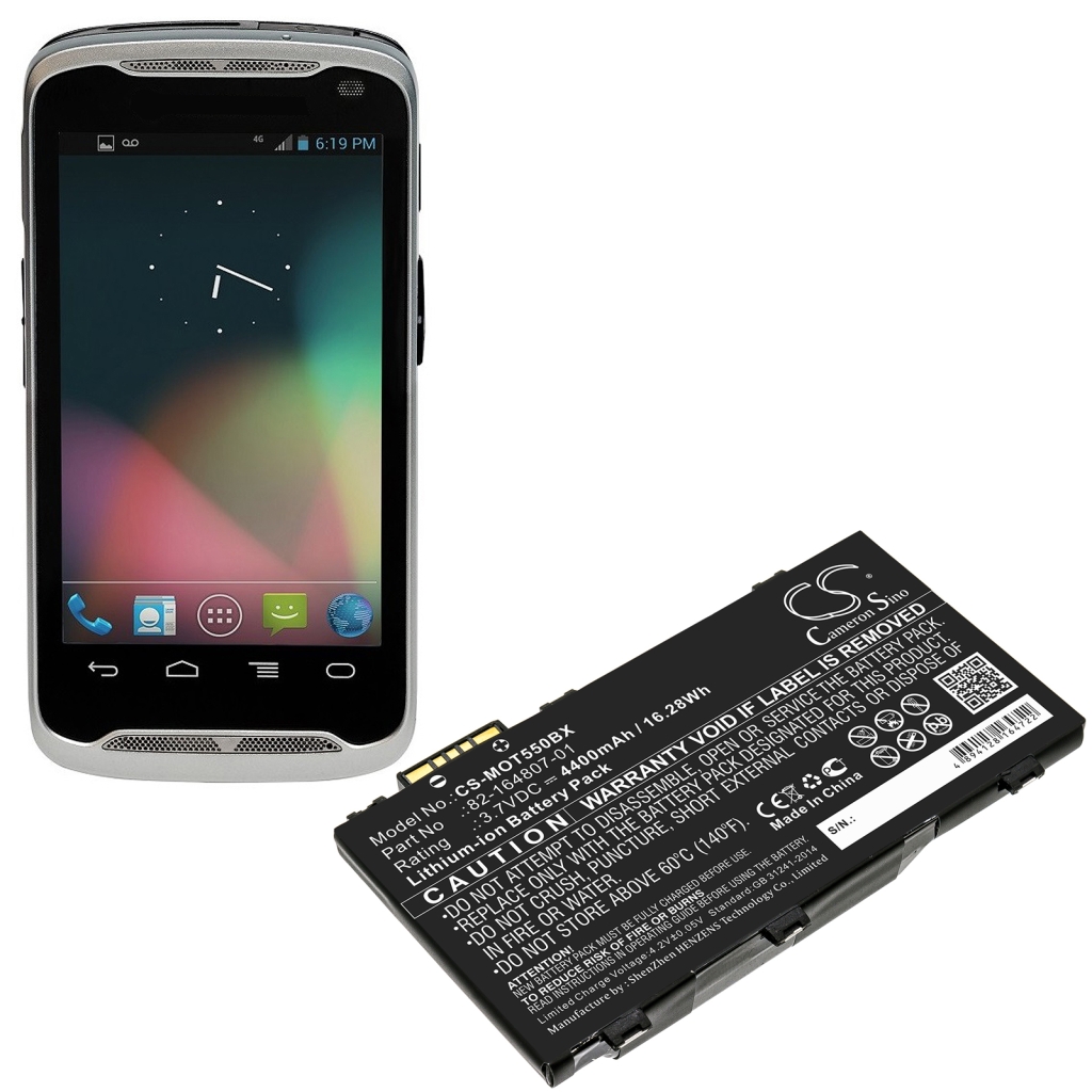 Batterij barcode, scanner Motorola CS-MOT550BX