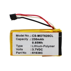 Compatibele batterijvervanging voor Motorola 61638C,SNN5904A